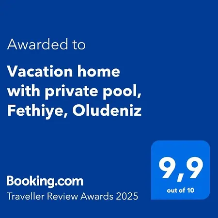 Vacation With Private Pool, Fethiye, Holiday home Oludeniz
